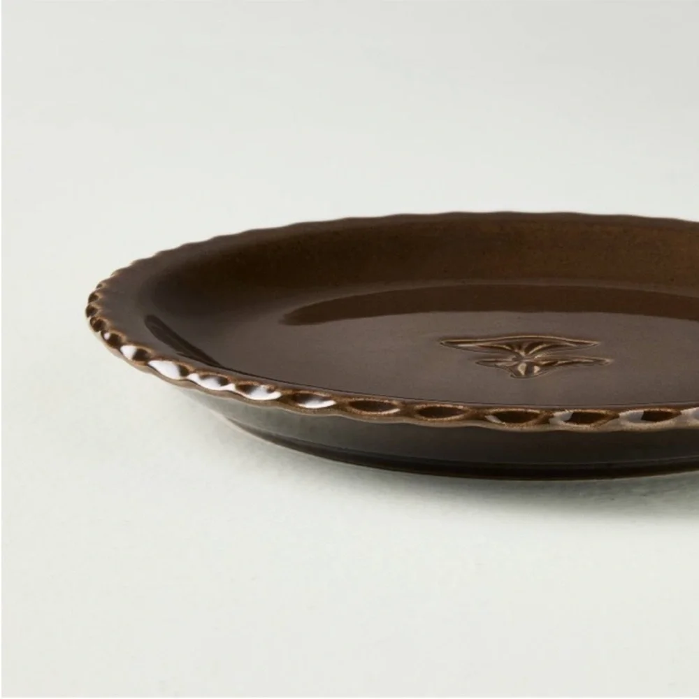 Set of 4 Mushroom Ceramic Appetizer Plates from Hearth & Hand™ with Magnolia